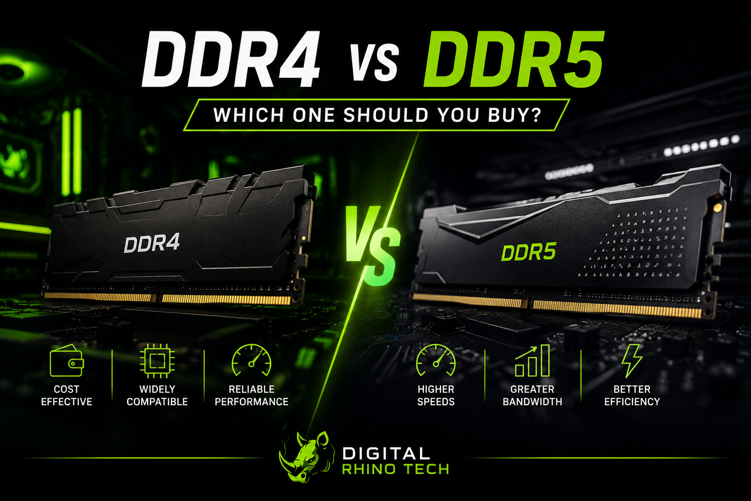 DDR4 vs DDR5 Memory: Which One Should You Buy?