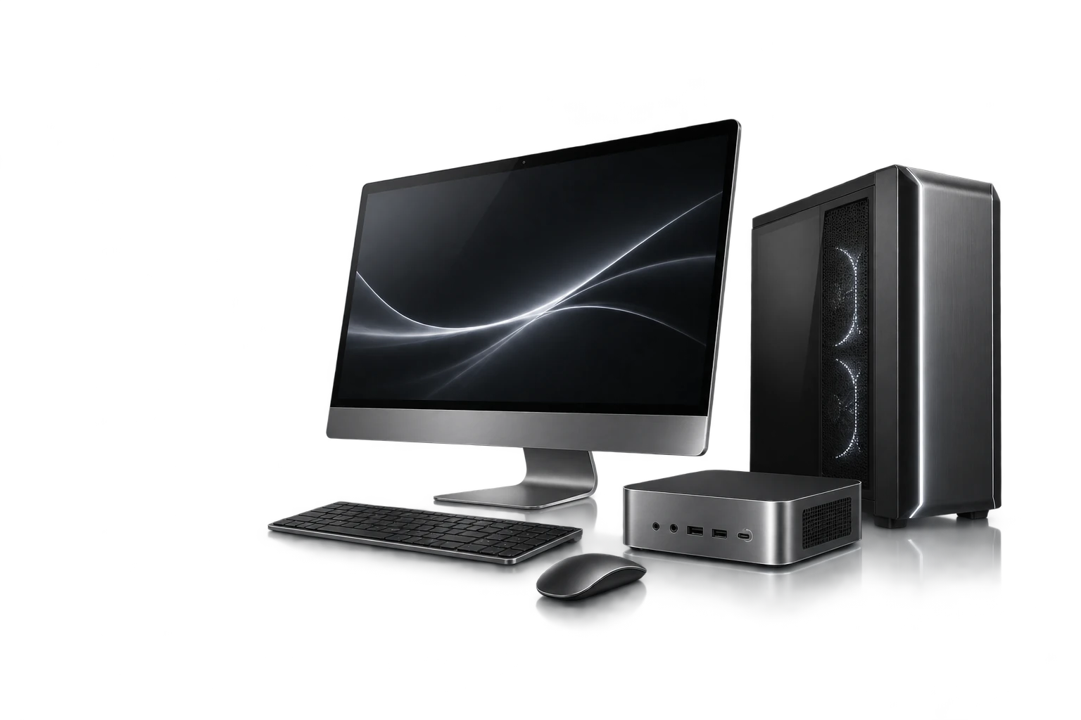 Computers hardware illustration