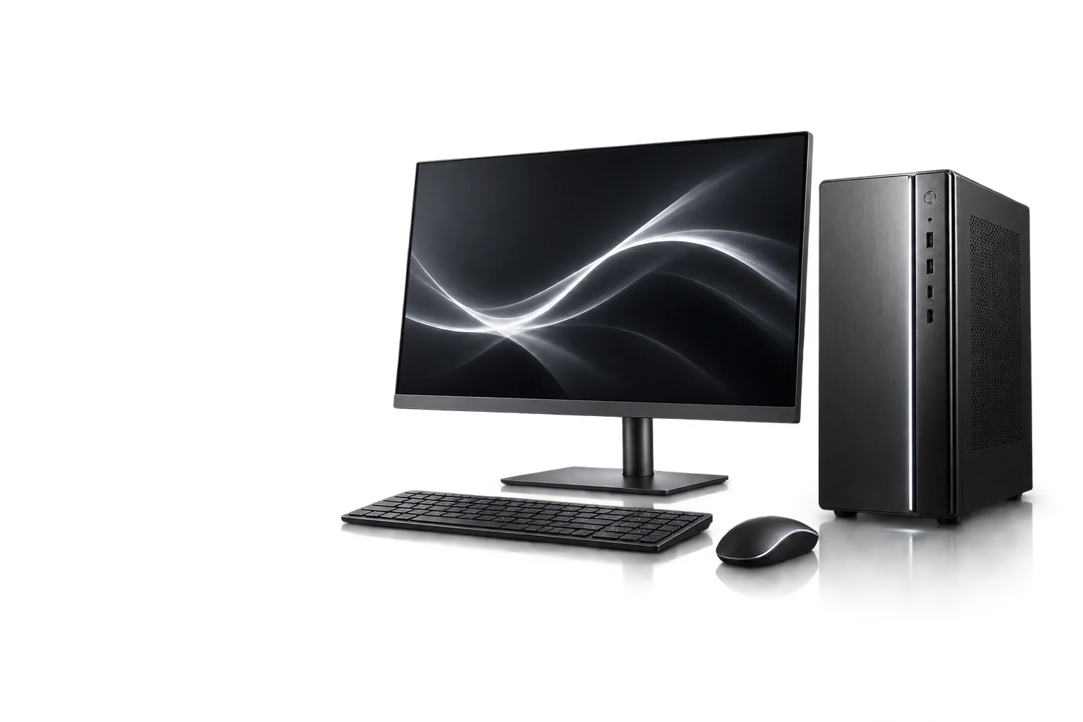 Desktop Computers hardware illustration