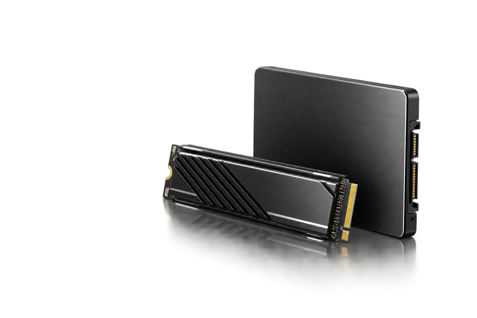 Solid State Drives & SSDs hardware illustration